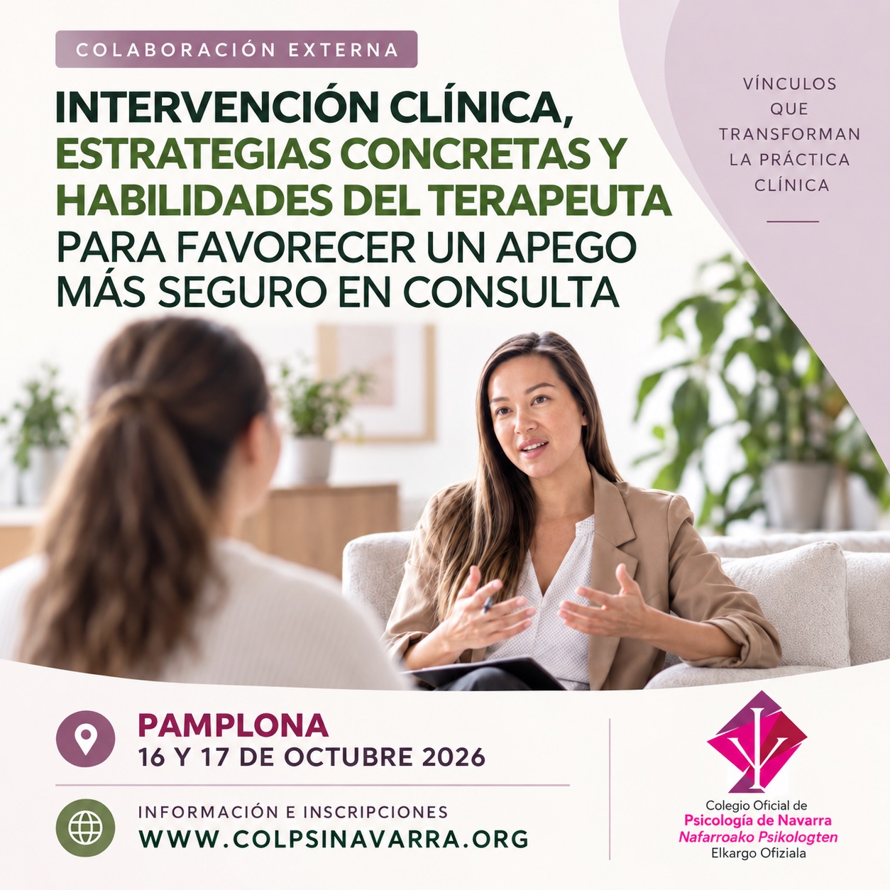 Intervención clínica y apego seguro en consulta
